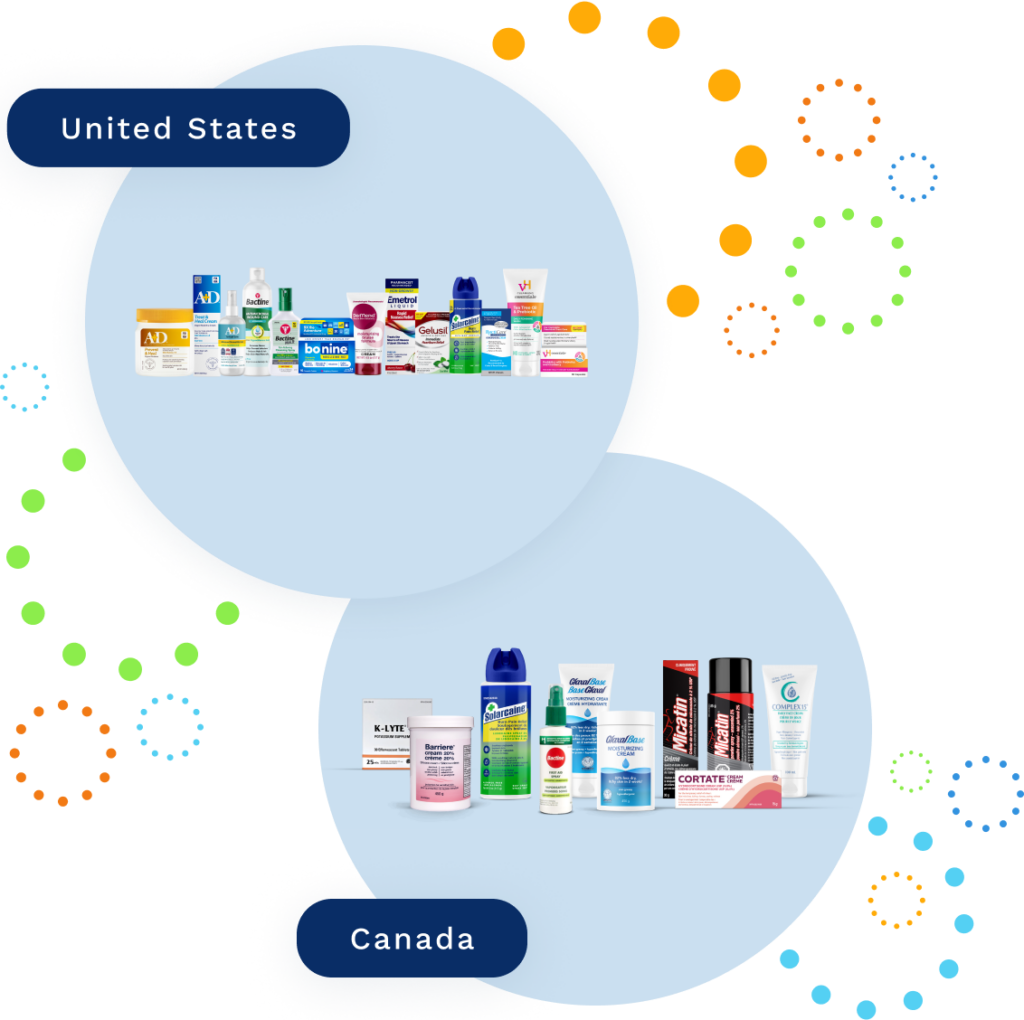 WellSpring products organized by United States and Canadian regions.